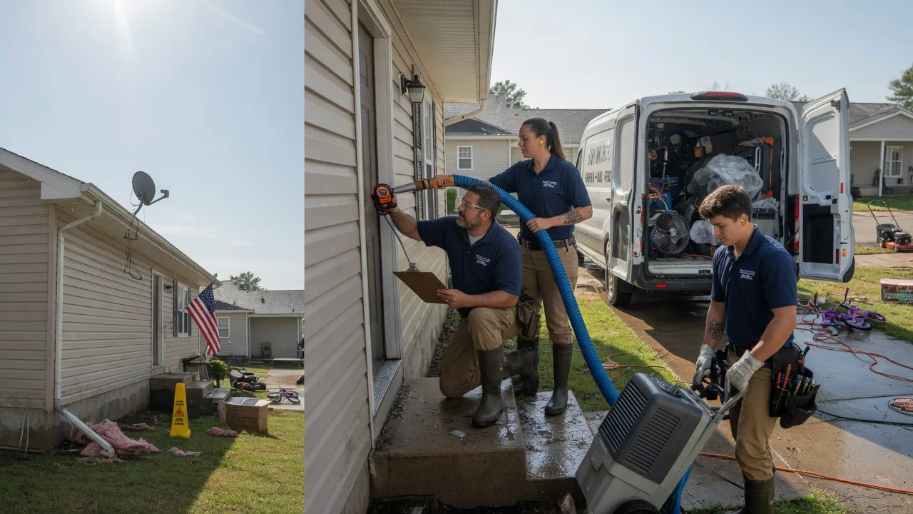 Ceiling Water Damage Restoration in Ewing, VA near me
